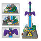 GHQYTPR Master Sword Building Block Set 455 Pcs Legendary Hero Weapon Model Kit for Adults & Teens Home Office Desk Gaming Room Decor Display Gift
