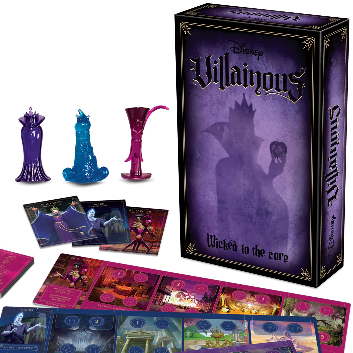 Ravensburger Disney Villainous: Wicked to The Core Strategy Board Game | for Ages 10 & Up | Stand-Alone & Expandable | 2019 Toy of The Year Award