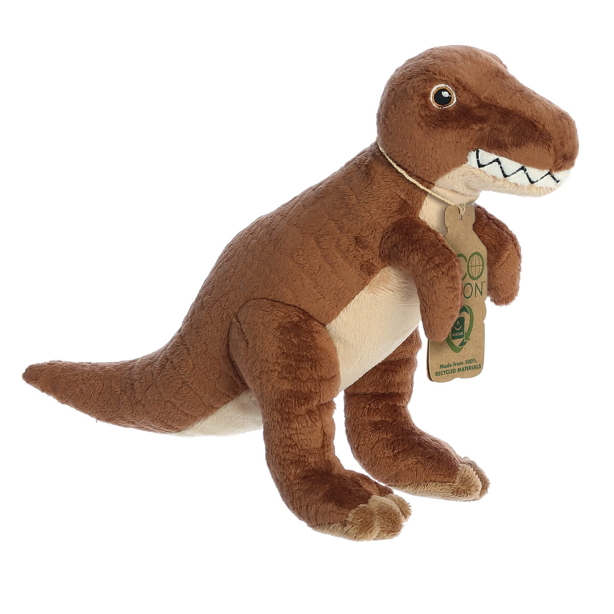 Aurora Eco Nation 10.5" T-Rex Responsibly Made Stuffed Animal