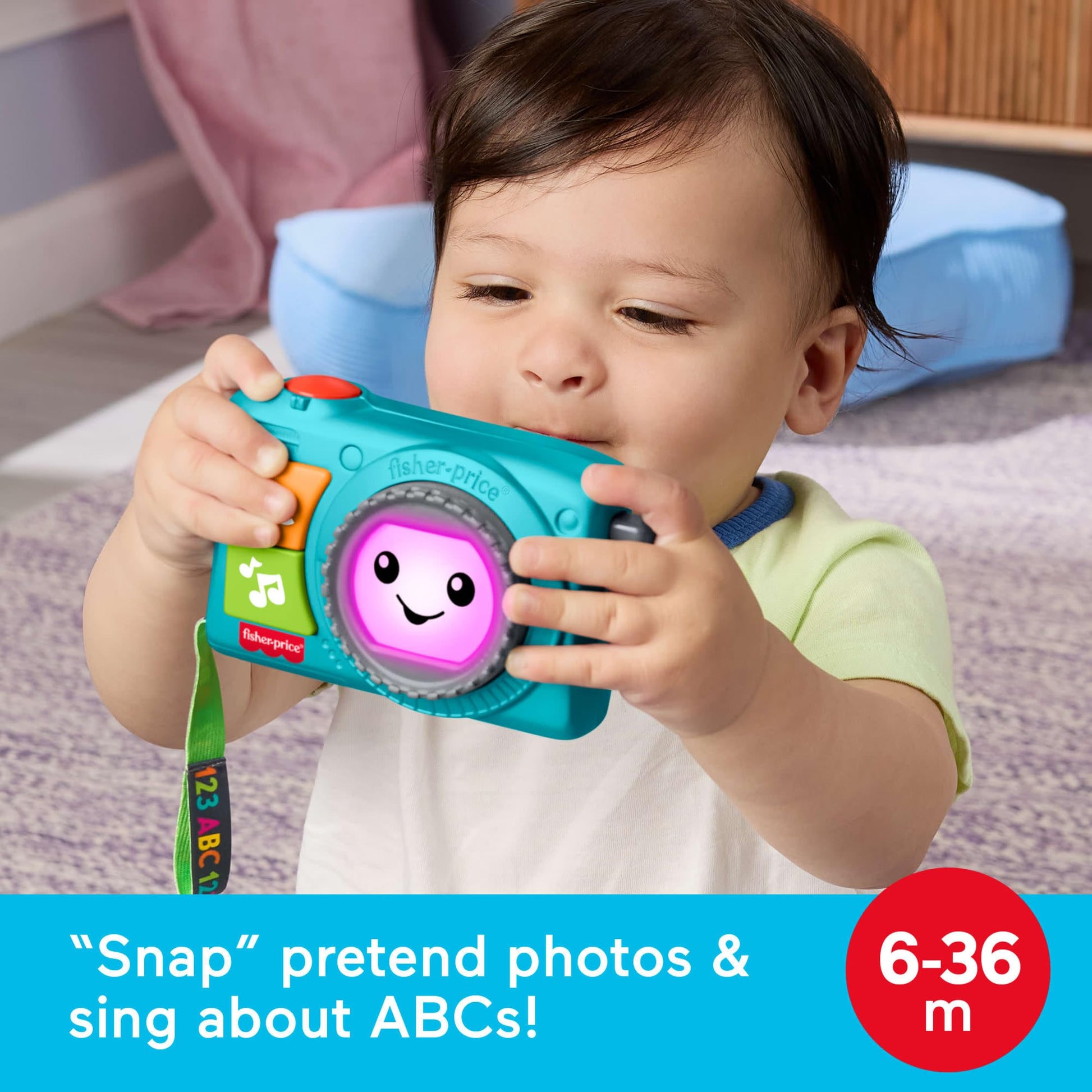 Fisher-Price Laugh & Learn Light-Up Camera