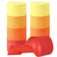 Orange Streamers Party Decorations, 8 Rolls 656ft Red Orange Yellow Crepe Paper Streamers for Thanksgiving Birthday Anniversary Firefighter Fall