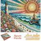 Heritage Puzzle Seashells by the Seashore by Peggy Collins 1000 Pieces