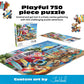 Buffalo Games - Dog Days of Summer - 750 Piece Jigsaw Puzzle for Adults