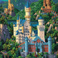 Buffalo Games - Dowdle - Neuschwanstein Castle - 300 Piece Jigsaw Puzzle for Adults -Challenging Puzzle Perfect for Game Nights - Finished Size is