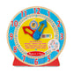 Melissa & Doug Turn and Tell Clock Developmental Toy Motor Skills 3+ Gift for Boy or Girl
