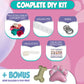 ALL-IN-1 Paw Balloon Garland Arch Kit with BONUS Bone & Paw Print Balloons - Pink Paw Balloons Girl for Paw Birthday Decorations Girl - Paw Party