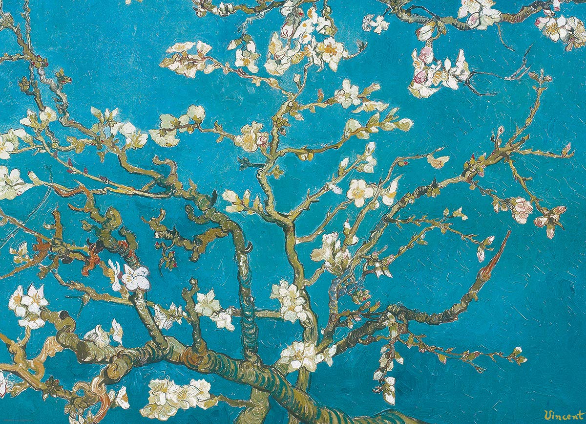 Eurographics Almond Branches by Vincent Van Gogh 1000-Piece Puzzle