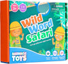 Barnacle Toys Wild Word Safari - CVC Sight Word Reading Games, Primary Phonics Flash Card Alternatives for Kids, Learning Activities/Resources
