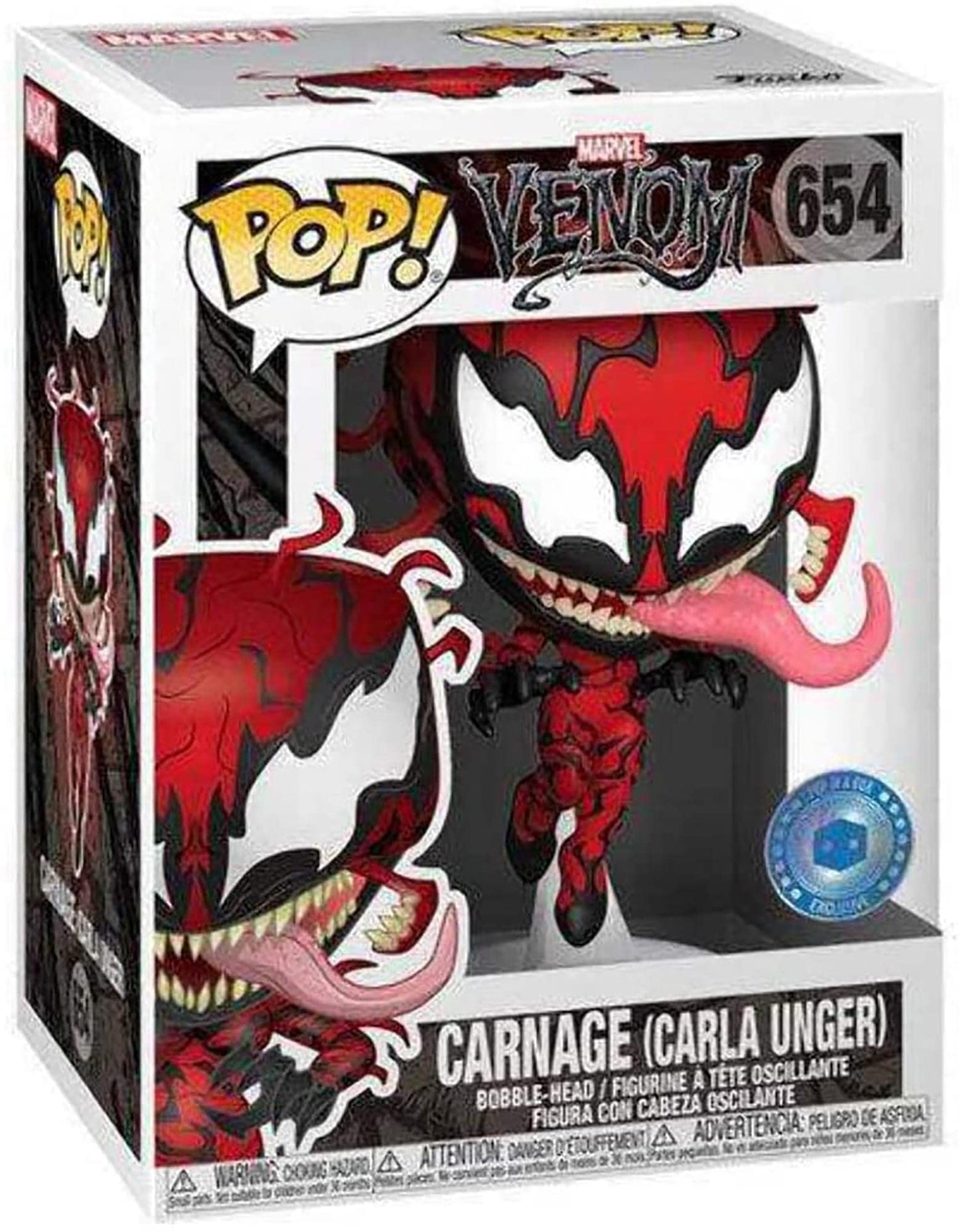 Funko Marvel POP Vinyl Figure | Carnage (Carla Unger)