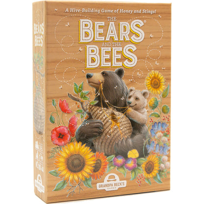 Grandpa Beck's Games The Bears and The Bees | Strategic Tile Laying Card Game for Kids, Teens, Family & Adults | from The Creators of Cover Your