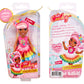 MGA Entertainment Dream Bella Little Candy Princess Jaylen, Lollipop Scented 5.5" Doll with Scratch 'N Sniff Tag, Long Pink Hair, Headband, Rainbow
