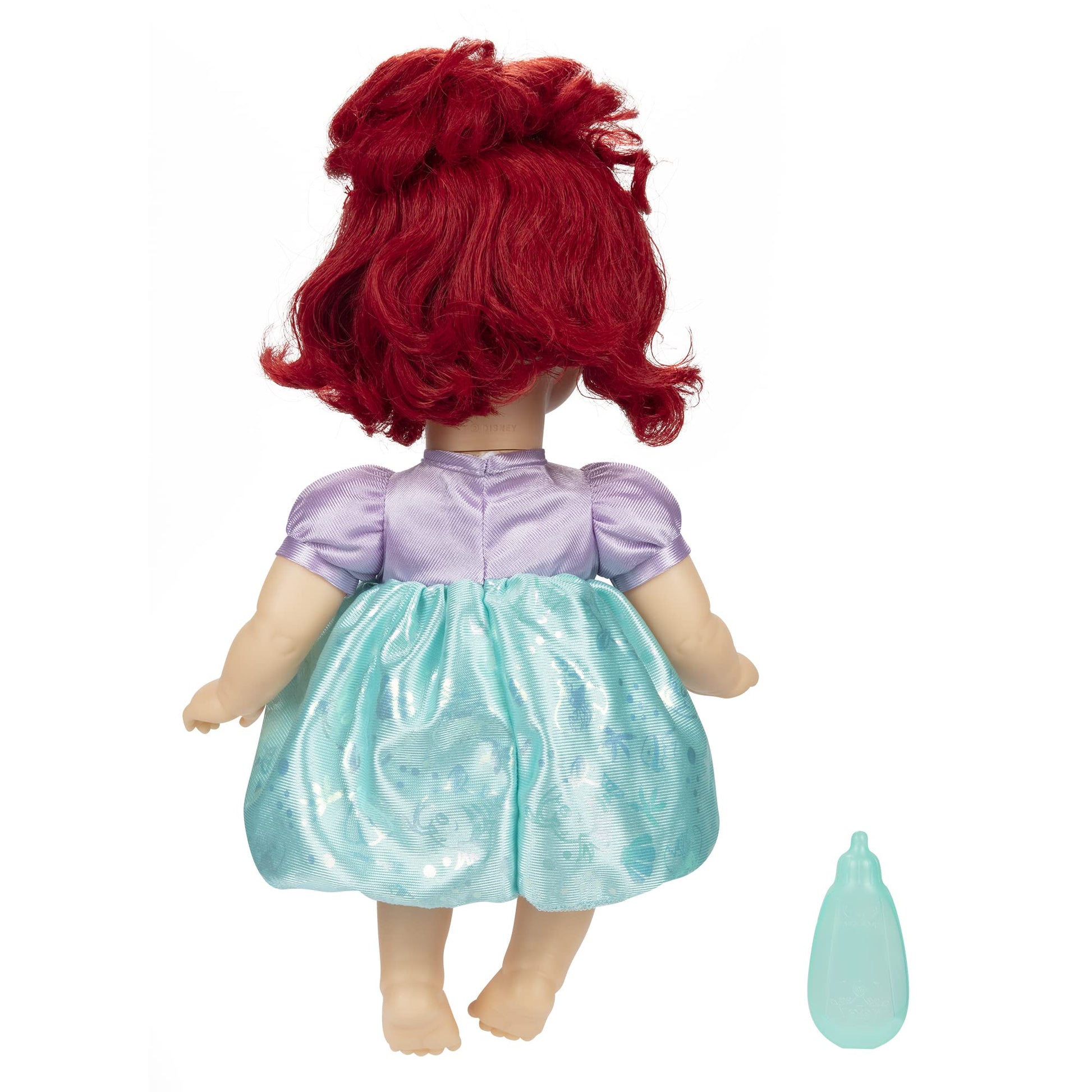 Disney Princess Ariel Baby Doll with Baby Bottle & Tiara