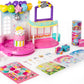 Party Popteenies - Poptastic Party Playset with Confetti, Exclusive Collectible Mini Doll and Accessories, for Ages 4 and Up, Standard