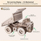 EWA Eco-Wood-Art BELAZ 75600 3D Wooden Puzzle, 307 Pieces, Mechanical Model Kit, Ages 14+, 12.2x7.87 Inches, Wood Construction