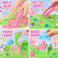 Carolart Unicorn Sensory Bin, Sand Box Kit with Sensory Sand for Girls