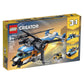 LEGO Creator 3in1 Twin Rotor Helicopter 31096 Building Kit (569 Pieces)