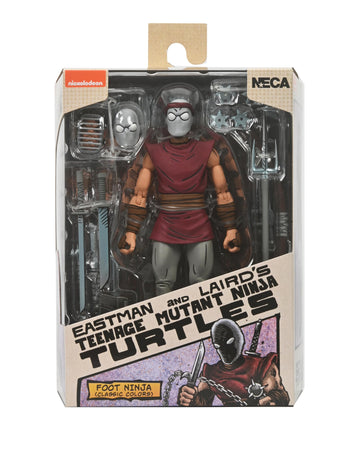 NECA - Teenage Mutant Ninja Turtles (Mirage Comics) - Foot Ninja 7" Scale Action Figure (Classic Colors)