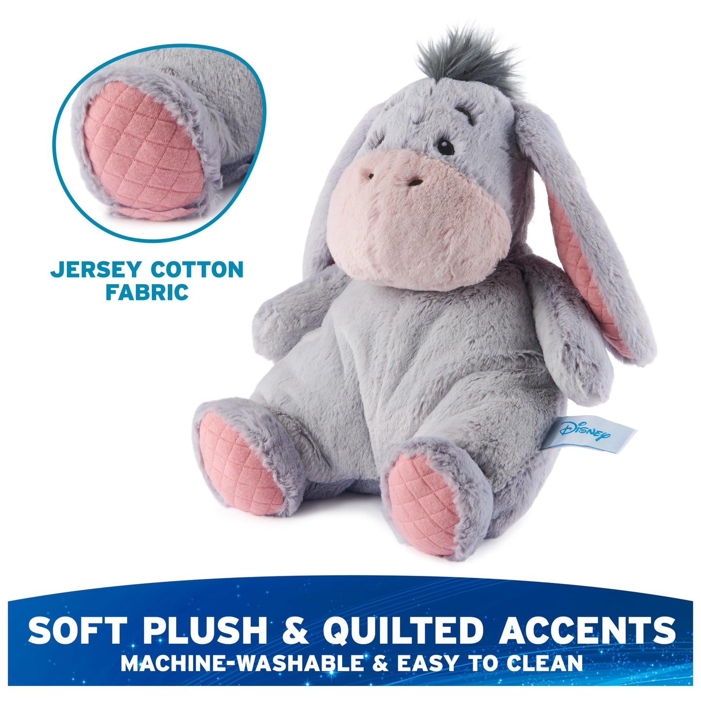GUND Disney Winnie the Pooh Oh So Snuggly Eeyore 12.5-Inch Plush Ages 0+