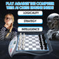 LEVEROAM Electronic Chess Set with Voice Teaching System, Magnetic Computer Chess Game, Great Partner for Beginners & Improving Players, Electronic