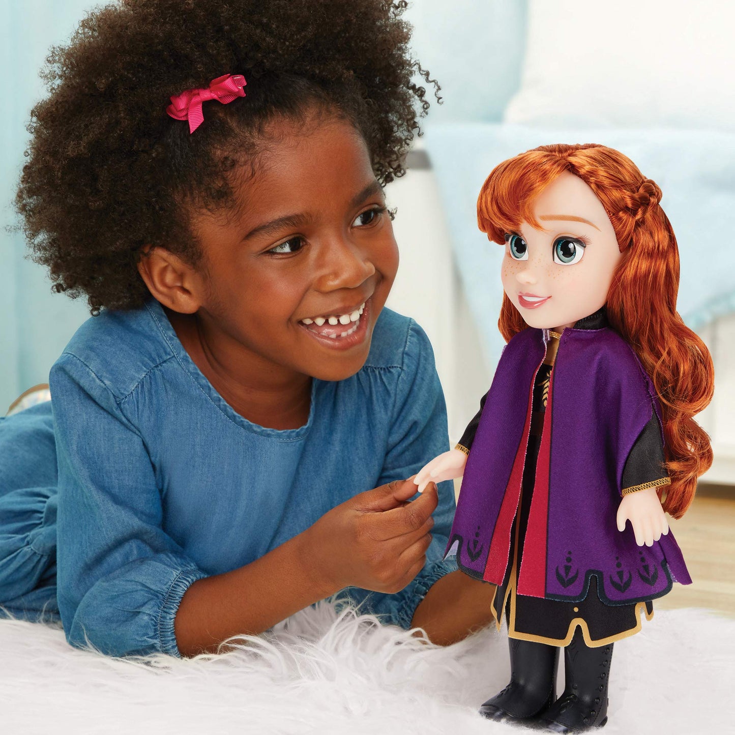 Disney Frozen 2 Anna Travel Doll 14 Inches Tall
