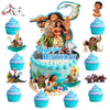 Cartoon Birthday Party Cake Topper Set, 25 Piece Non-Edible Cupcake Toppers for Kids, Boys and Girls Baby Shower Party Supplies