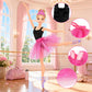 BARWA 3 Sets Ballerina Doll Clothes Ballet Outfits Dance Dresses Costume Mirror Tutu Skirt with 3 Shoes 3 Crown Accessories for 11.5 inch Girl Doll