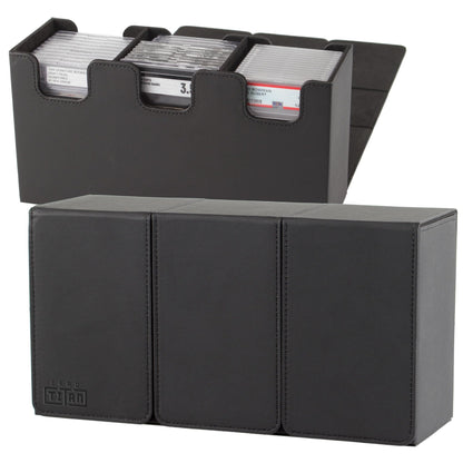 Card Titan Slab Box Triple Row - Trading Card Storage Box for Graded Sports and TCG Cards - Case Fits PSA, BGS, SGC and CSG Slabs