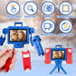 iPlay, iLearn Kid Touchscreen Selfie Camera, 1080P HD Digital Video Camera for Toddler 3-6, Outdoor Protable Travel Robot Camera W/ 32GB SD Card