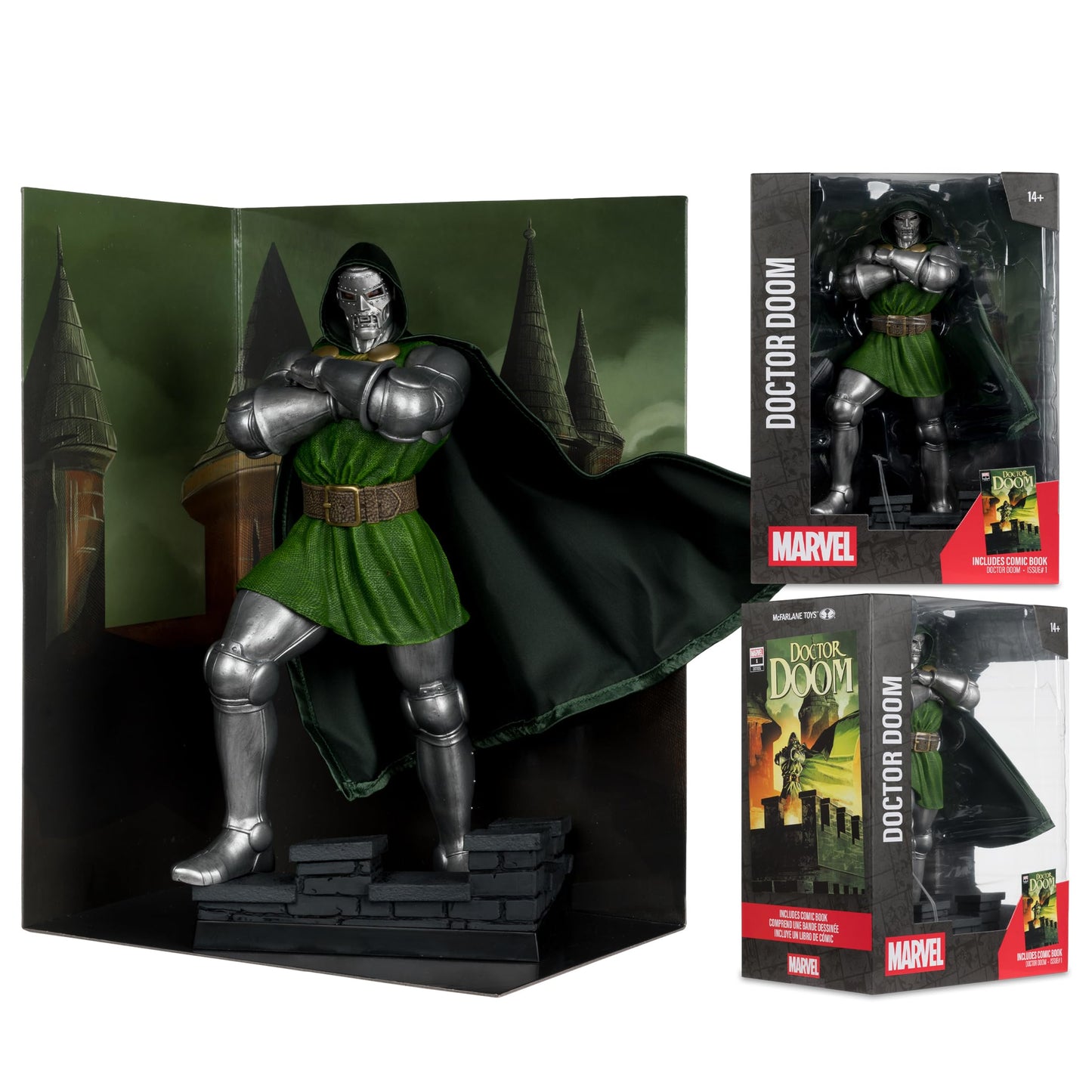 McFarlane Toys - Marvel - Doctor Doom 1:6th Scale Collectible (Doctor Doom #1)