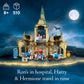 LEGO Harry Potter Hogwarts Hospital Wing 76398 Building Toy Castle Kit with Clock Tower, The Prisoner of Azkaban, Includes Harry Potter, Hermione