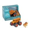 Wild Republic Adventure Mini Truck Tiger Action Toy Set - 4"