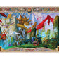 Dungeon Denizens Mythical Monster Puzzle for Adults and Kids | 1000 Piece Jigsaw Puzzle Toy | Fun Quarantine Gifts | Interactive Brain Teaser for Game