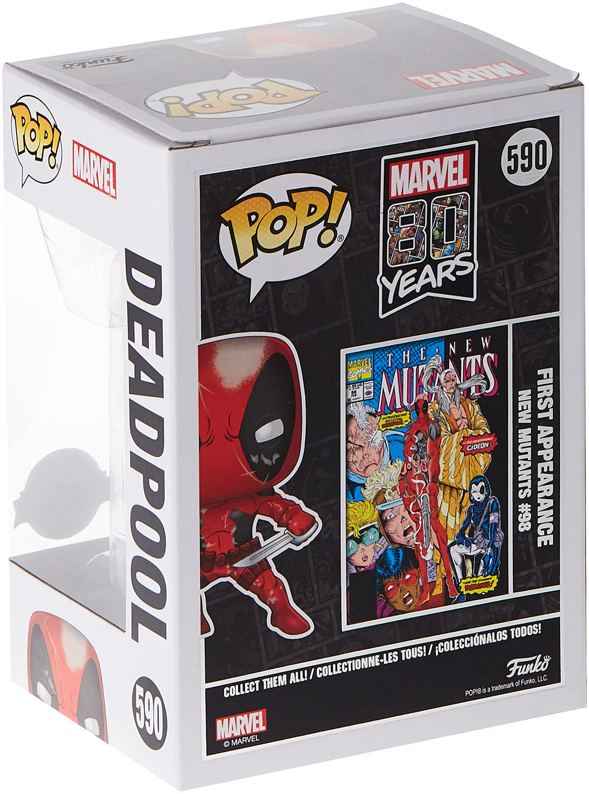 POP BanDxin Marvel 80 Years Deadpool Exclusive Vinyl 590, FU45347, One Size