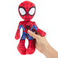Marvel Spidey & His Amazing Friends 8" Plush 3-Pack Set - Spider-Man, Miles Morales, Gwen Stacy Ghost - Officially Licensed Stuffed Animal Toy Figures