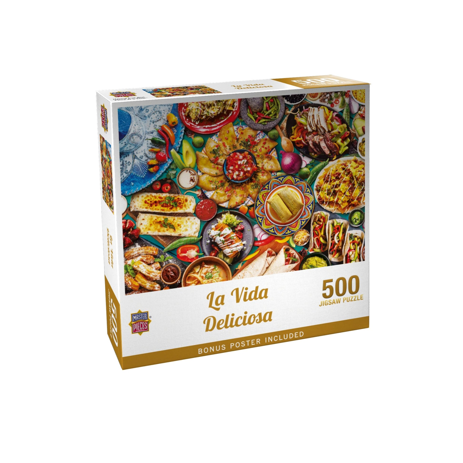 Masterpieces La Vida Deliciosa Jigsaw Puzzle - 500 Pieces for Adults and Families - Adult