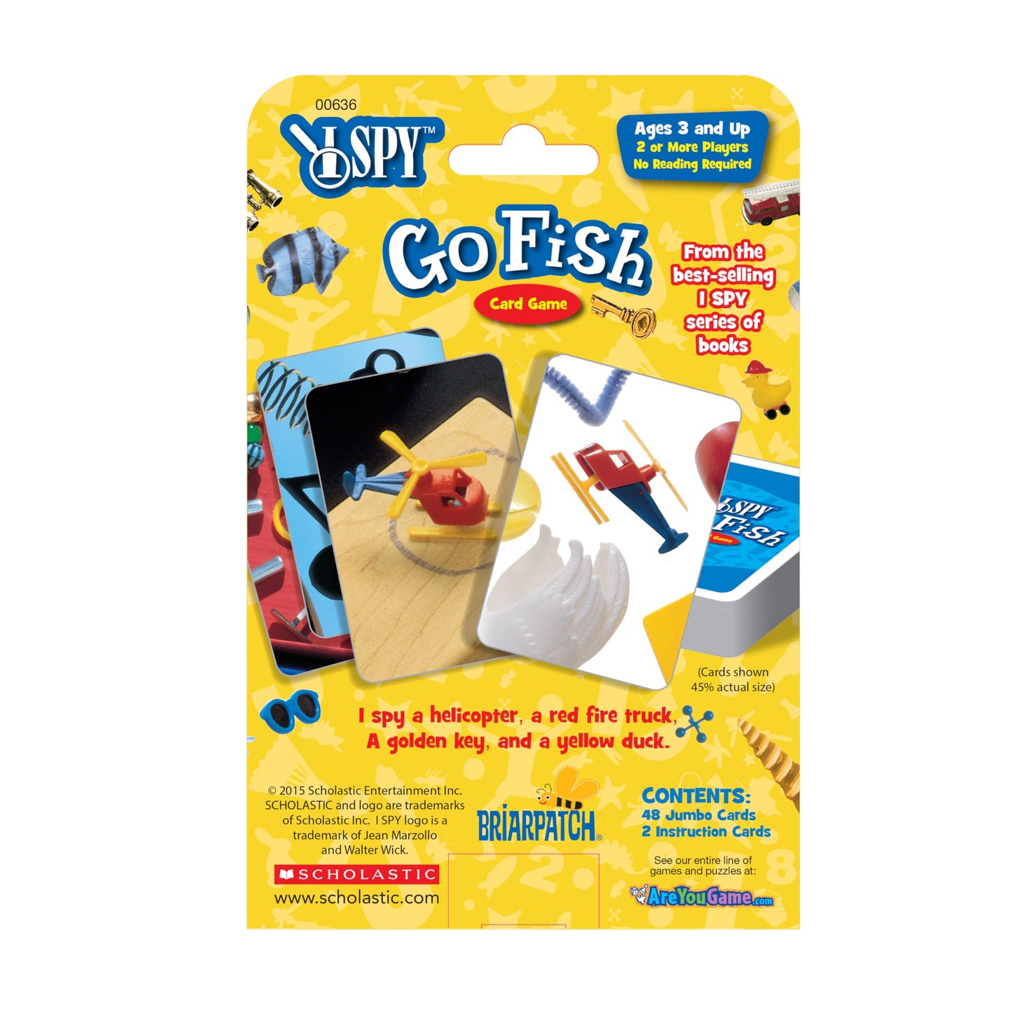 Briarpatch | I SPY Go Fish Card Game, Ages 3+