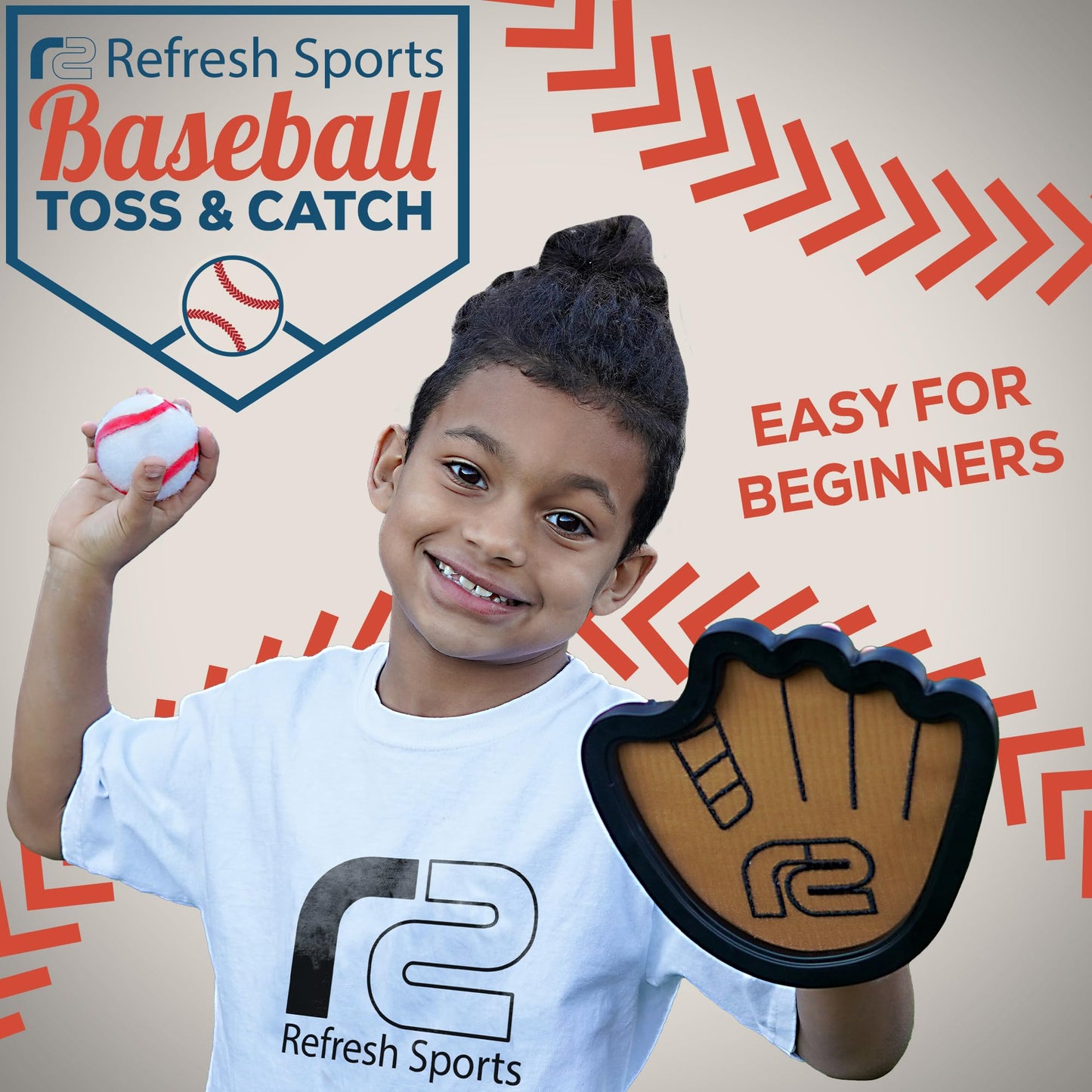 Toss and Catch Ball Set: Fun Summer Gifts for Boys - Best Summer Outdoor Gifts for 3 4 5 6 7 8 9 10 + Year Old Boys - Baseball Birthday Gift Idea Toys