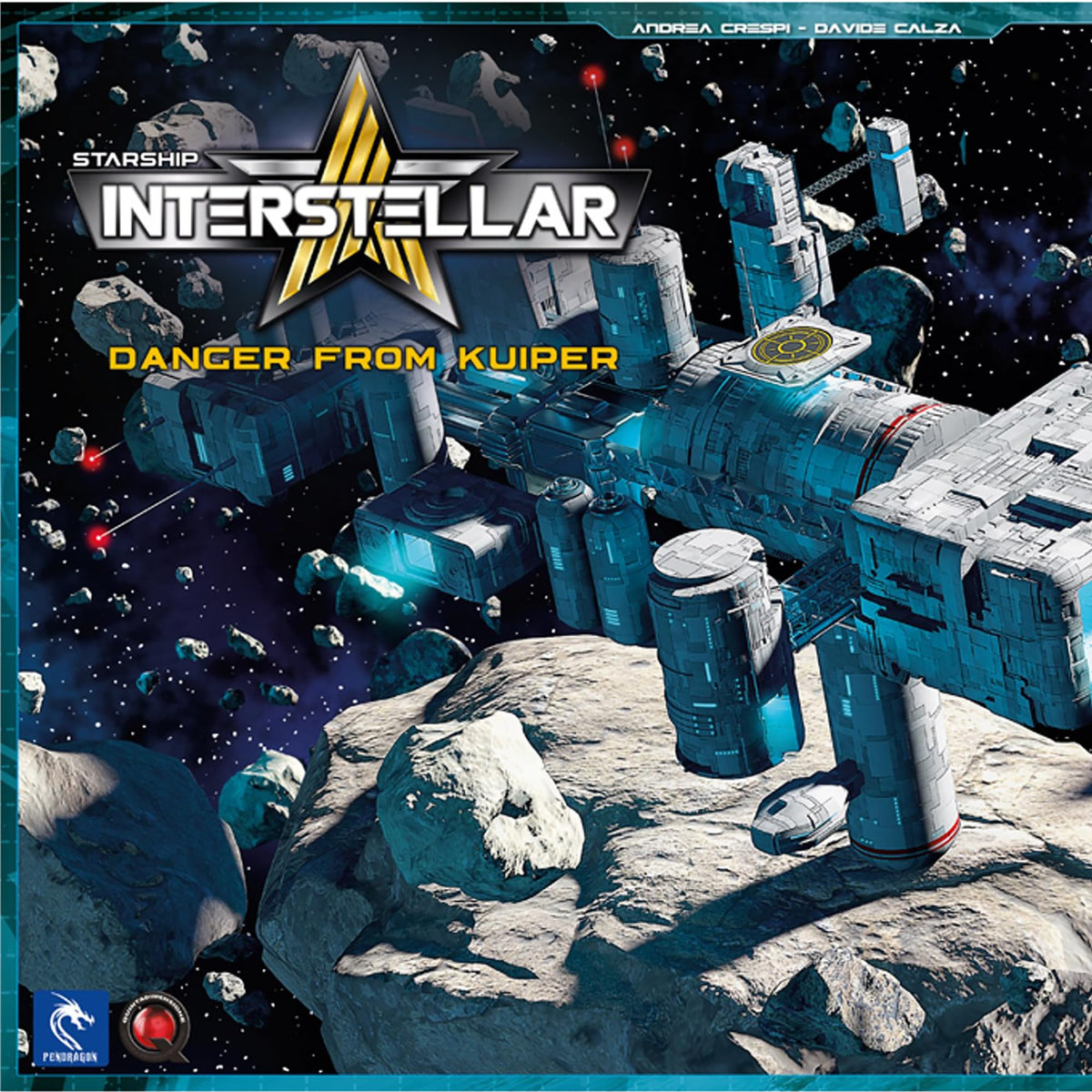 Pendragon Studios: Starship Interstellar: Danger from Kuiper - Expansion - Strategy Board Game, Ages 14+, 1-4 Players, 150 Min