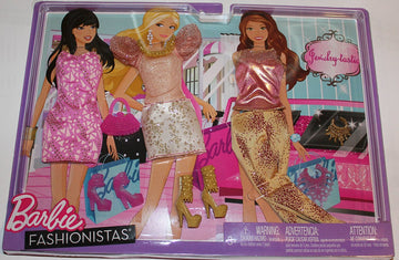 Outfit Set - Barbie Fashionistas Day Looks Outfits - Glitter & Jewels Doll Clothes