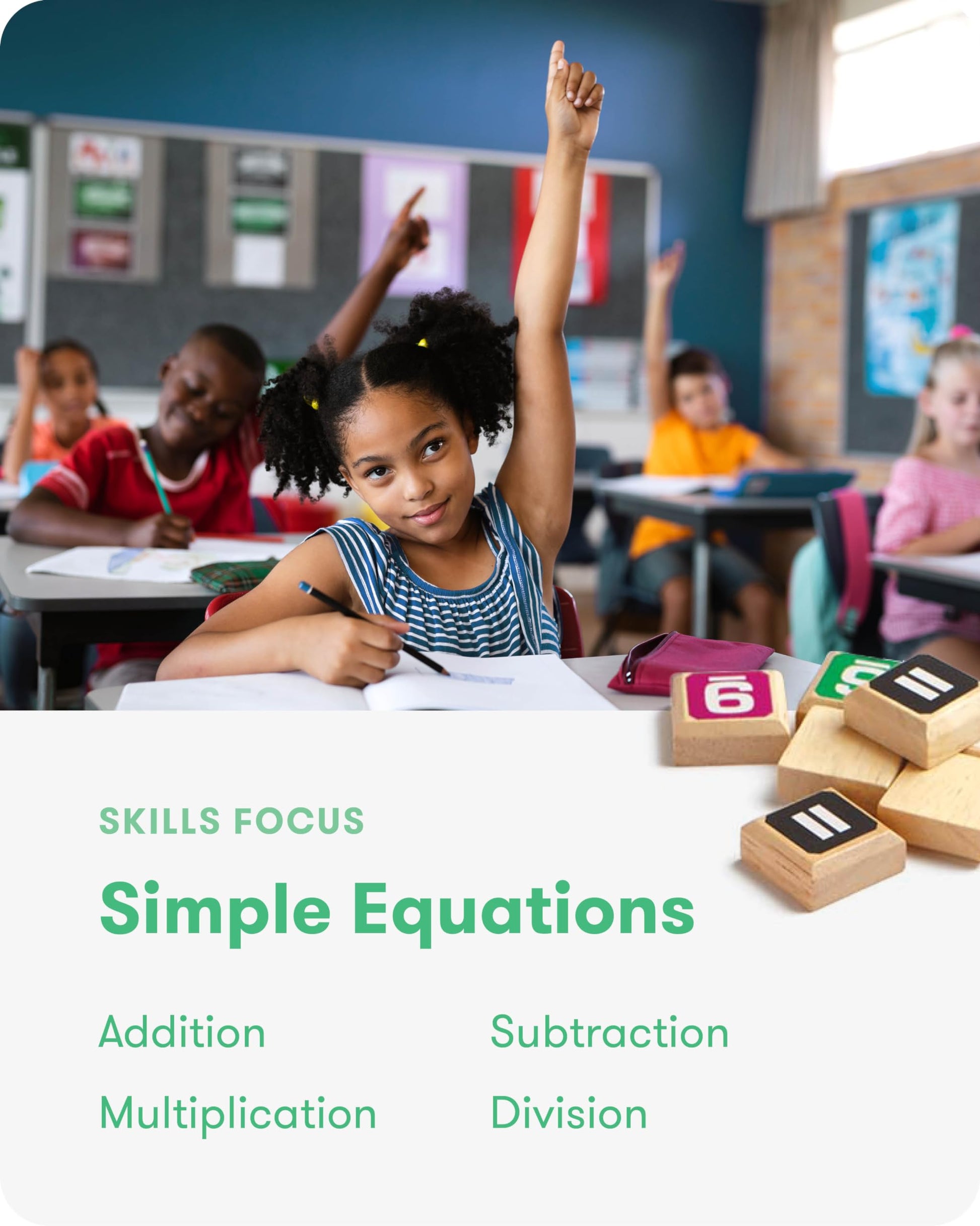 SimplyFun Sumology Math Game - One of The Most Fun Math Games for Kids Ages 8-12 - Practice Addition, Subtraction, Multiplication and Division - 2 or