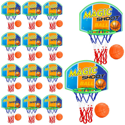 Gosodeny 12 Set Basketball party favors Mini Basketball Game Set Basketball's Present from Teacher Classroom Rewards Prizes Exchanges Basketball Party