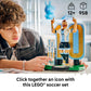 LEGO Editions Lionel Messi - Soccer Legend - Building Set for Boys & Girls, Ages 12+ - Collectible Soccer Gift with Plaque - Kids Bedroom or Shelf