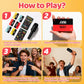 2026 Grab Microphone Game with Real Microphone, 2-10 Players -Singing Party Game for Adults, Family, Teens, 250 Lyric Challenge(135 Cards), Fun Music