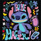 Ceaco - Disney Stitch Trouble Maker - 300 Large Piece Puzzle for Adults