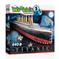 Wrebbit3D Titanic 3D Puzzle | 440 Jigsaw Puzzle Pieces | Historical Ship and Mythical Boat from Film and Movie