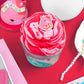 Original Squishmallows Scented Slime Jar, Strawberry, Calynda the Cow