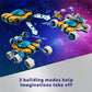 LEGO DREAMZzz Mr. Oz’s Space Car Toy, Transforming Vehicle Building Set, Includes TV Show Minifigures Mr. Oz, Albert and Jayden, Space Shuttle Toy