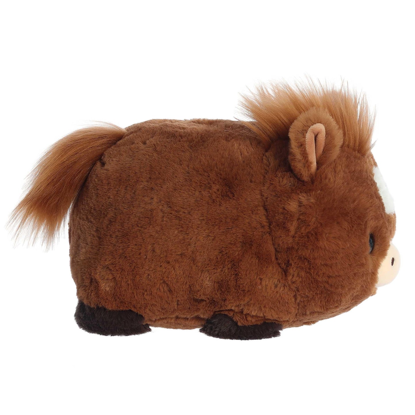 Aurora® Adorable Spudsters™ Hudson Horse™ Stuffed Animal - Comforting Cuddles - Playful Companions - Brown 10 Inches