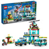 LEGO City Emergency Vehicles HQ 60371, Fire Rescue Helicopter Toy Set, Ambulance, Motorbike and Police Car Toys, Gift for Kids, Boys & Girls Age 6