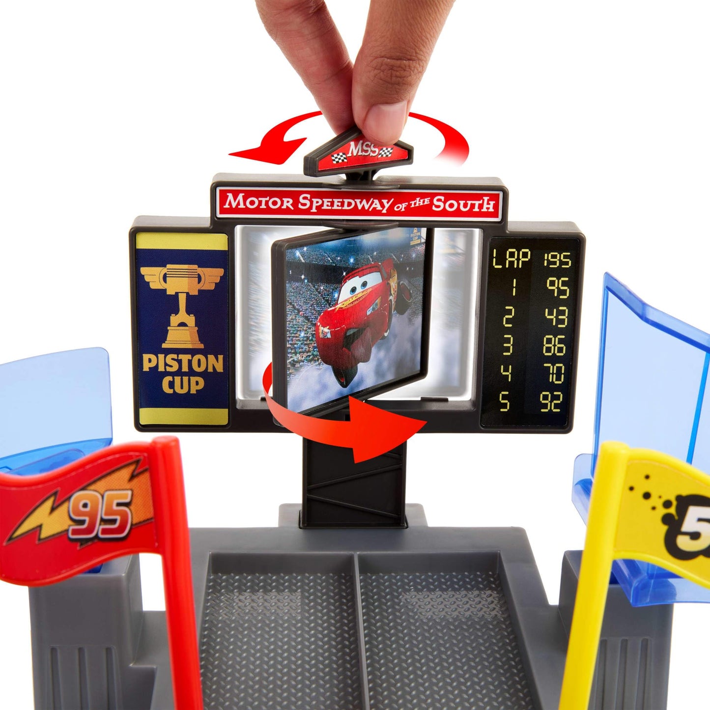 Mattel Disney and Pixar Cars Piston Cup Stunting Speedway Set